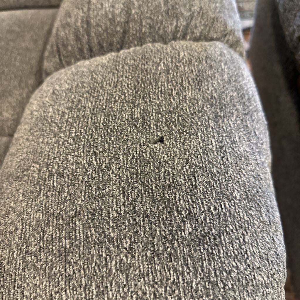 Grey Power Reclining Chair (AS IS) U ACCENT CHAIRS