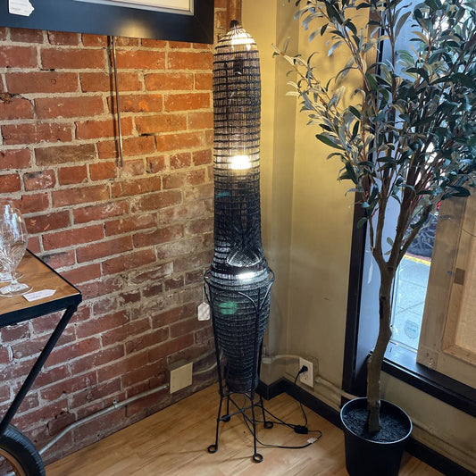 Indonesian Fish Trap Floor Lamp LAMPS