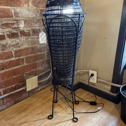 Indonesian Fish Trap Floor Lamp LAMPS