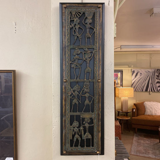 Repro Tribal Figures Relief Art ART
