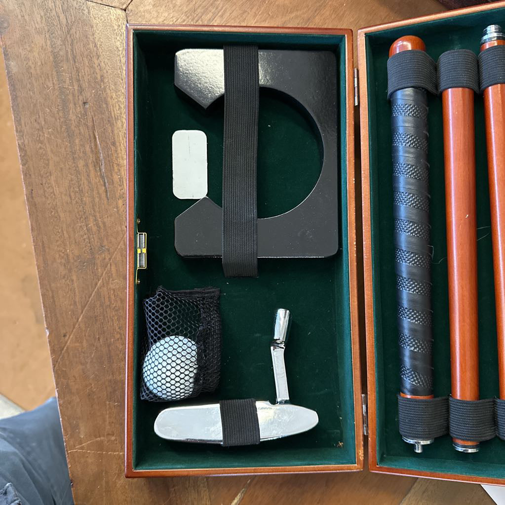 Executive Golf Putter Set in Box SMALLS