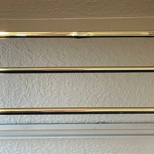 Brass Block Mirror C MIRRORS