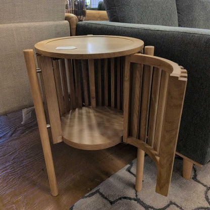 Houston Round Story Side Table C SIDE TABLES