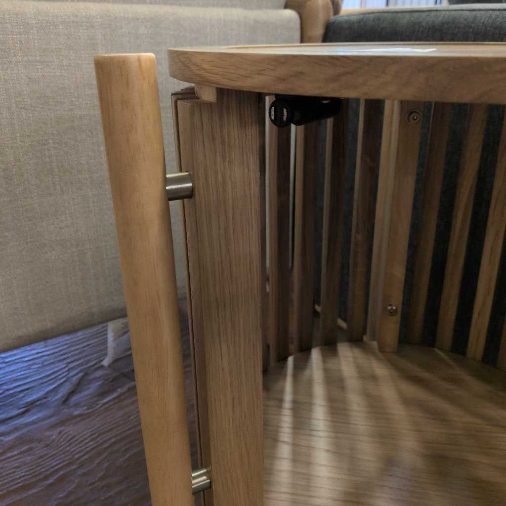 Houston Round Story Side Table C SIDE TABLES