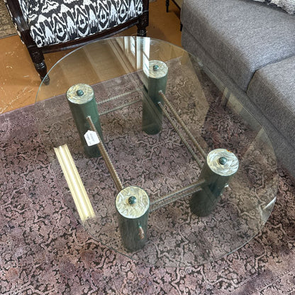 Custom Fabricated Industrial Coffee Tbl & Side Tbl C COFFEE TABLES