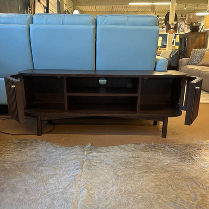 Houston Brown Small Media Stand