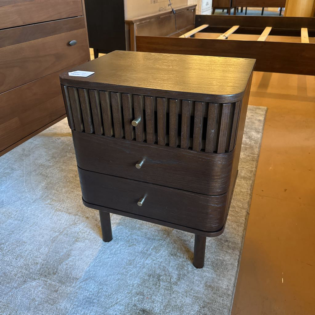 Houston Brown 3 Drawer Nightstand C NIGHTSTANDS
