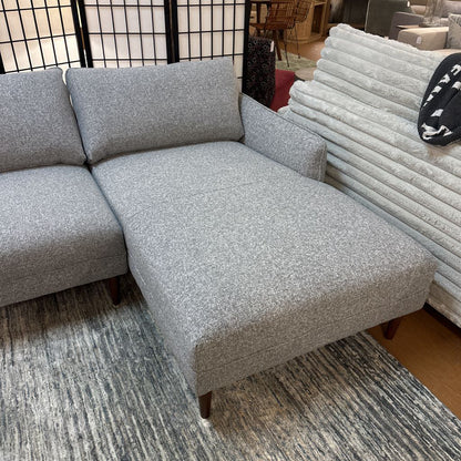 Egersund Pebble Grey RAF Chaise Sectional