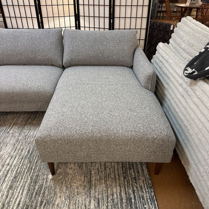 Egersund Pebble Grey RAF Chaise Sectional
