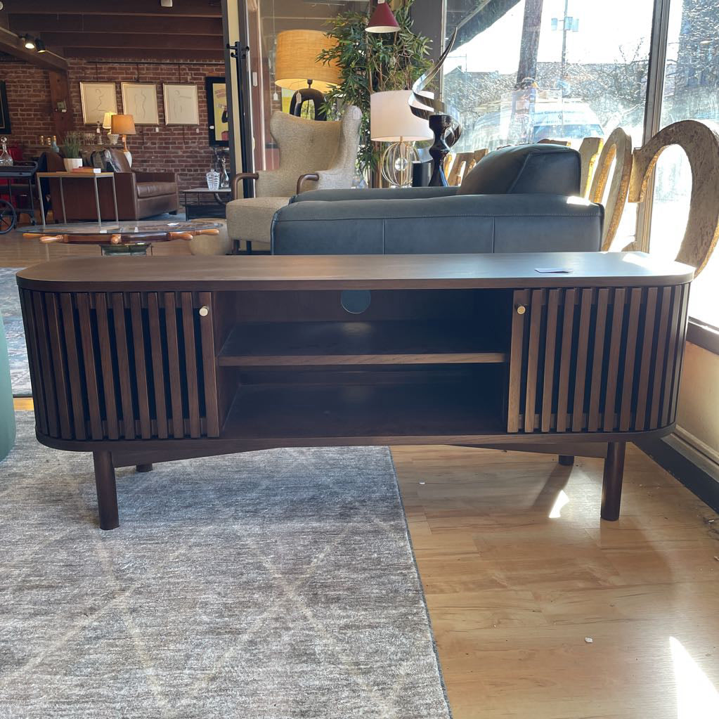 Houston Brown Small Media Stand