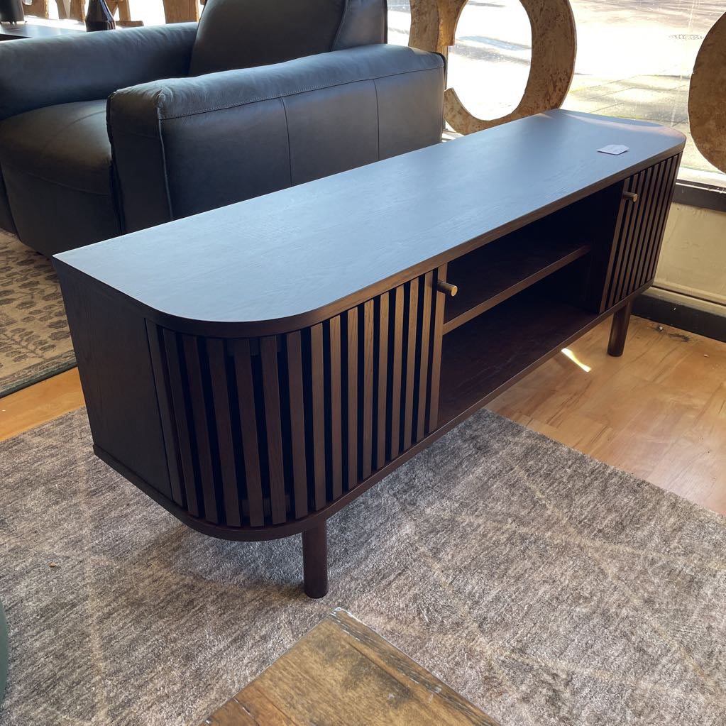 Houston Brown Small Media Stand