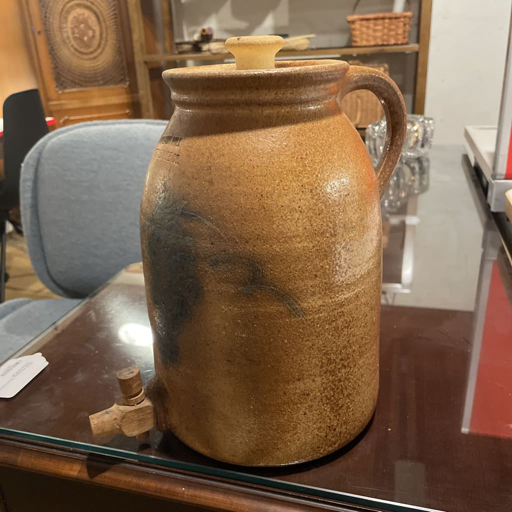Walnut Hill Crock with Spigot UNIQUE FINDS