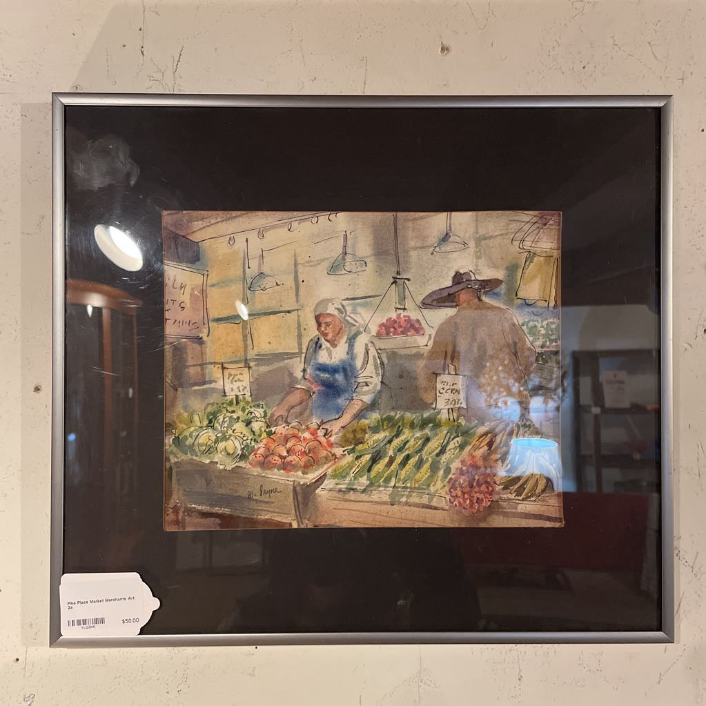 Pike Place Market Merchants Art