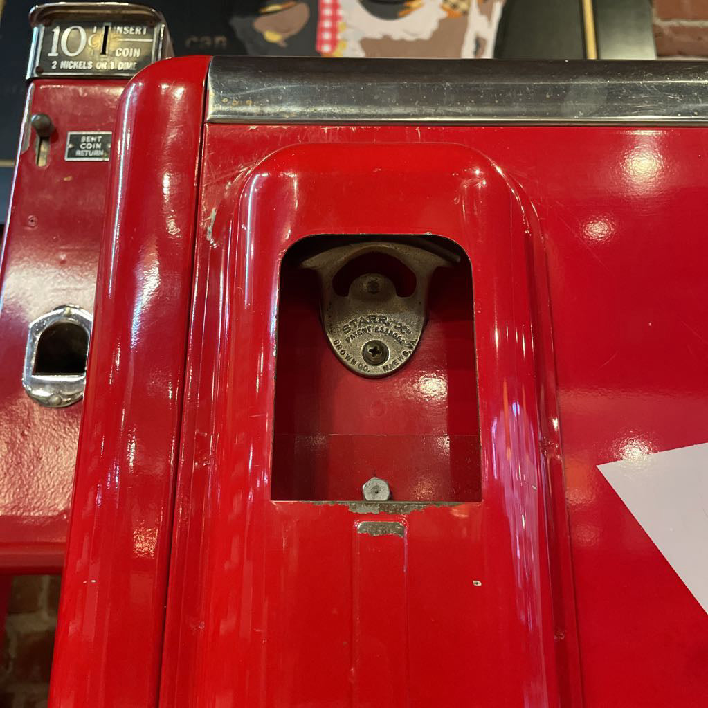 1950's Coke Machine with Bottles UNIQUE FINDS