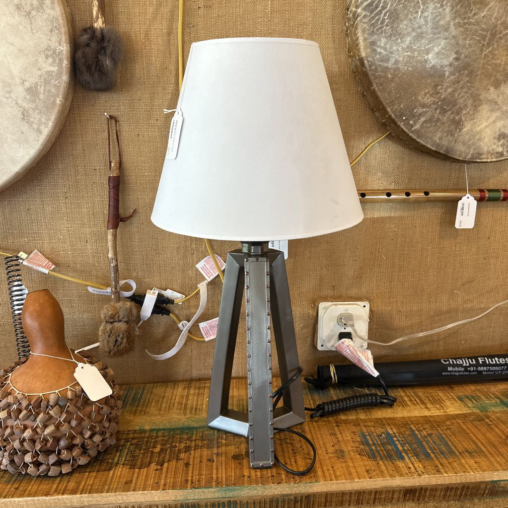 Industrial Style Lamp w/ Cone Shade LAMPS