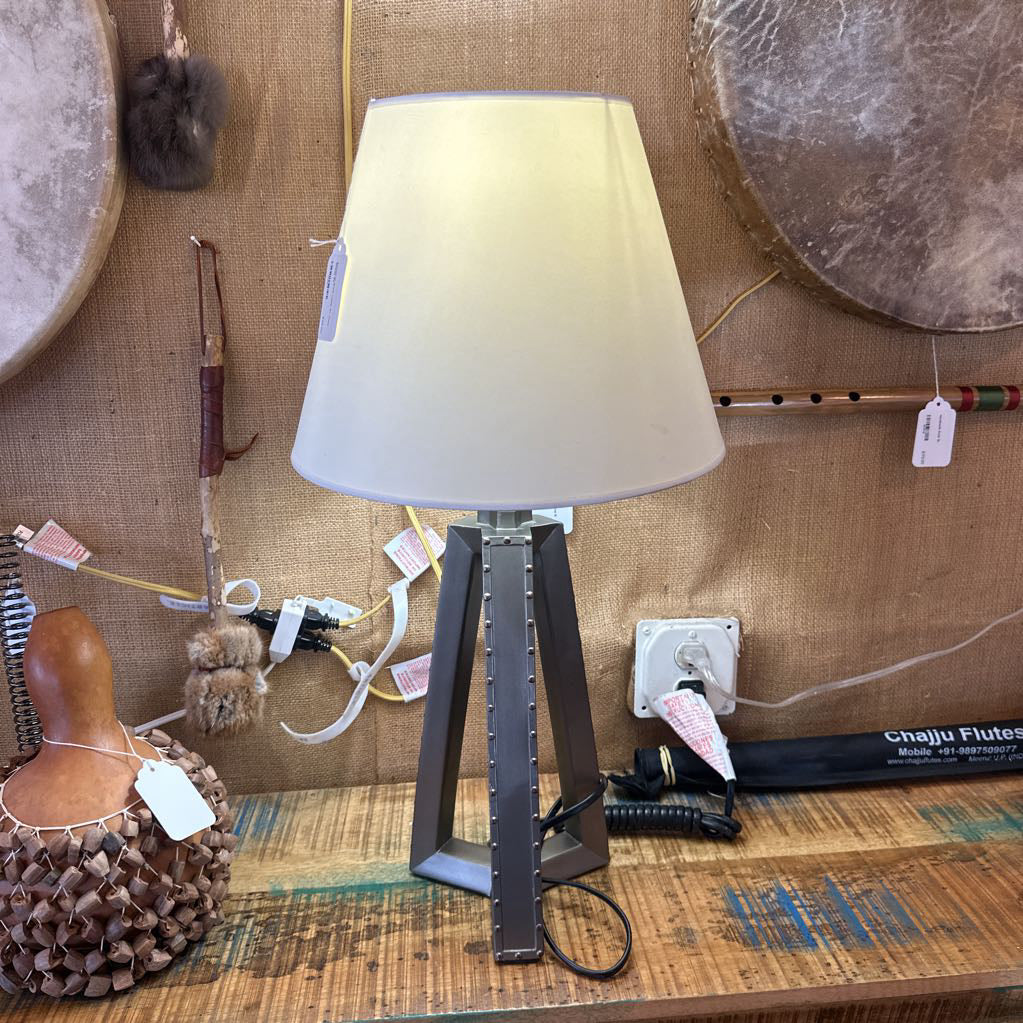 Industrial Style Lamp w/ Cone Shade LAMPS