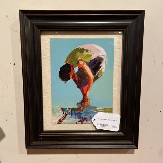 WATERS EDGE REFLECTION ART