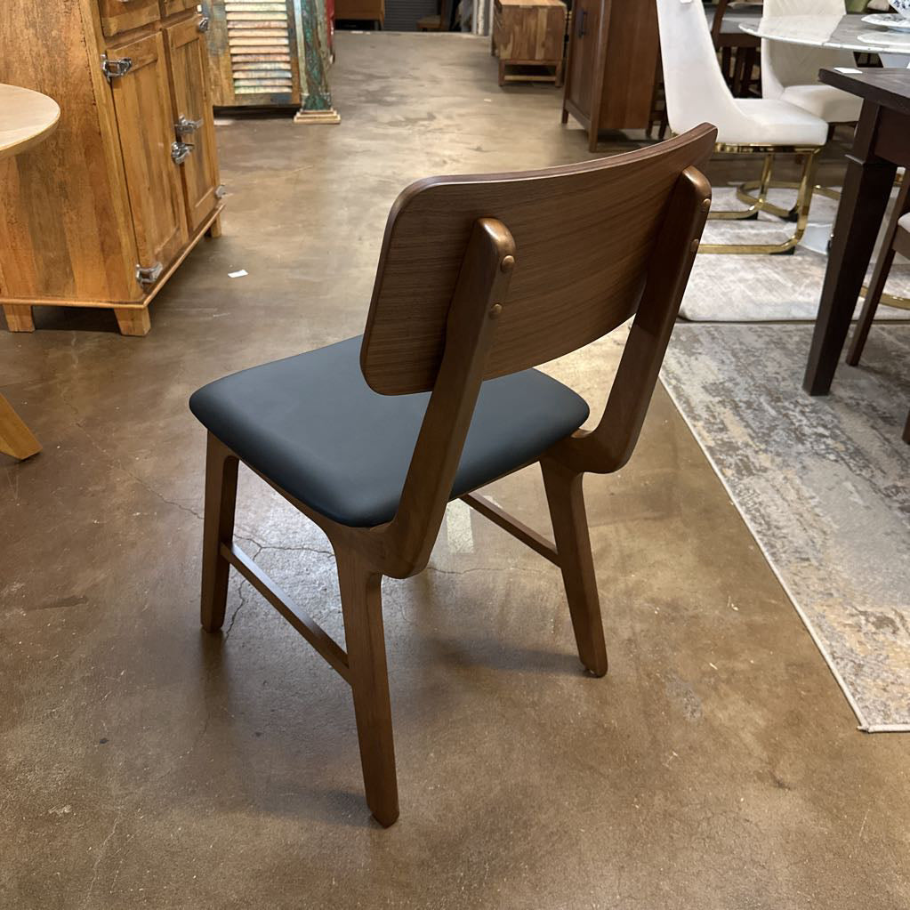 Theo Black and Walnut Dining Chair