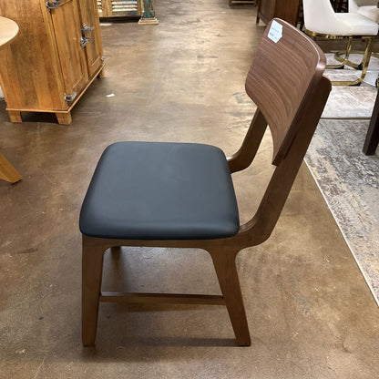 Theo Black and Walnut Dining Chair C DINING CHAIRS