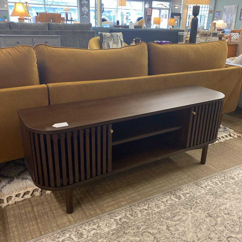 Houston Brown Small Media Stand