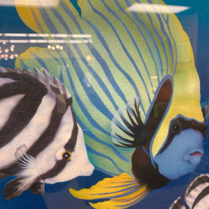 Signed & Numbered MARCIA PERRY "Angels an Butterflies" Fish Giclee ART