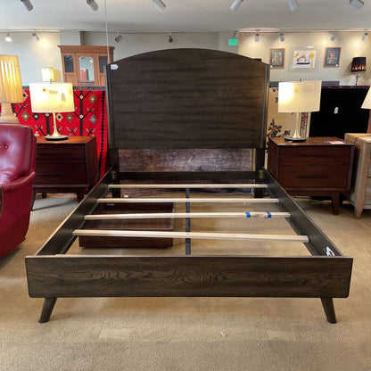 Regina Walnut Queen Bed C BED FRAMES