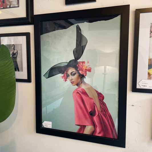 Fei Fei Sun in Pink & Philip Treracy Hat (Lg) ART