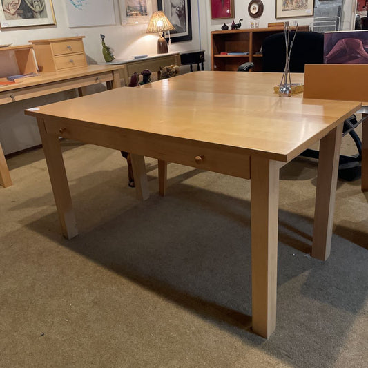 Maple Single Drawer Desk