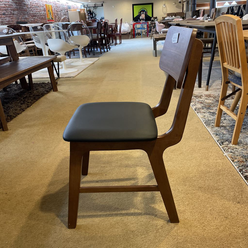 Theo Black and Walnut Dining Chair C DINING CHAIRS