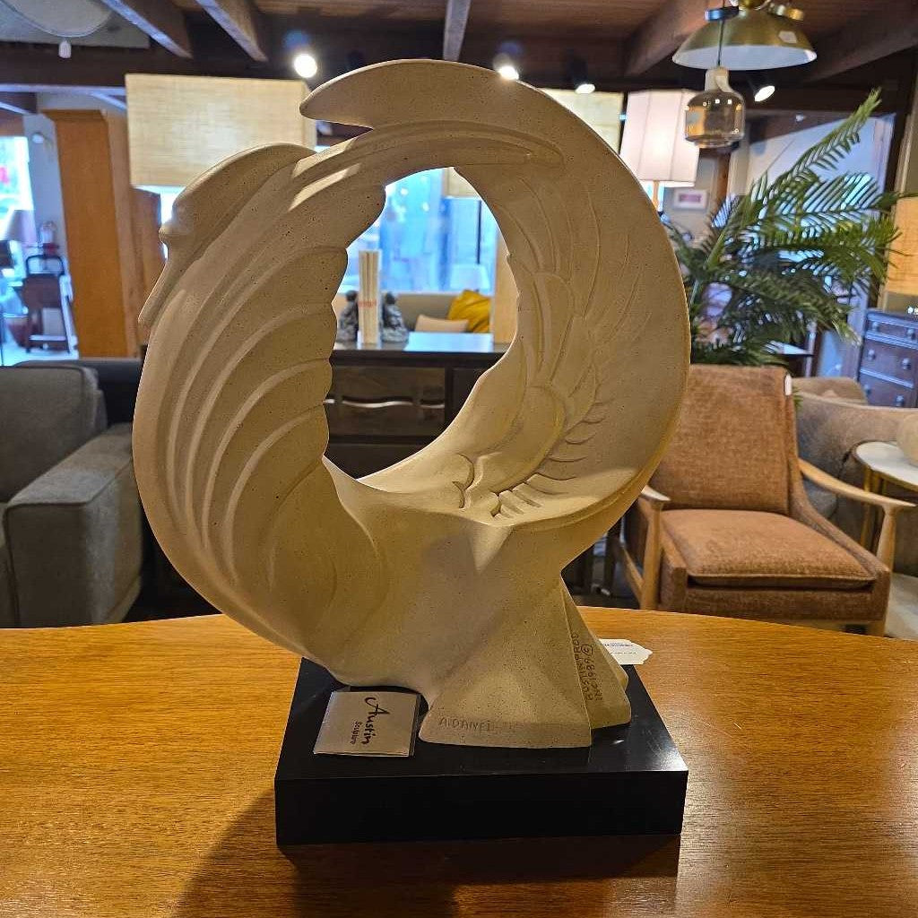 AUSTIN Swan Sculpture UNIQUE FINDS