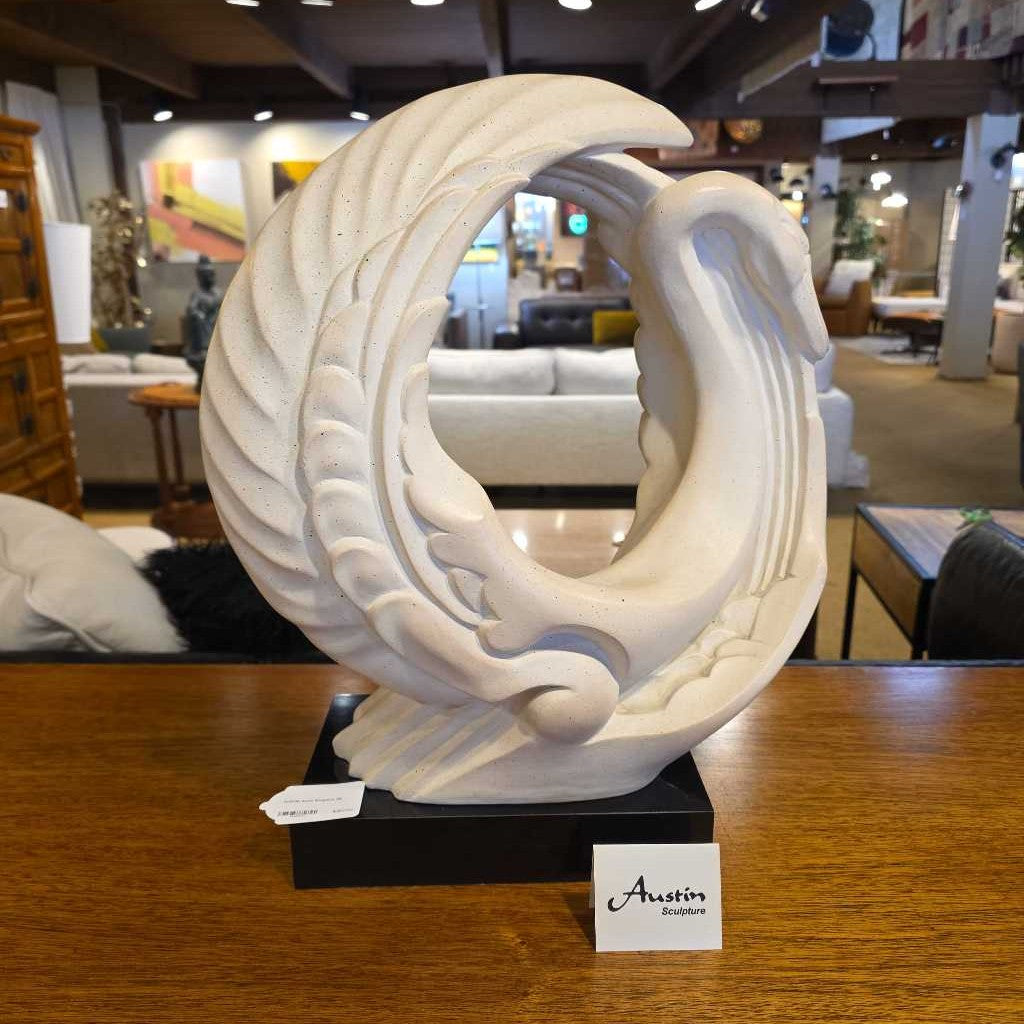 AUSTIN Swan Sculpture UNIQUE FINDS