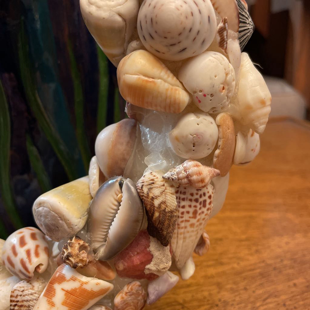 Shells Wreath Decor AS IS UNIQUE FINDS