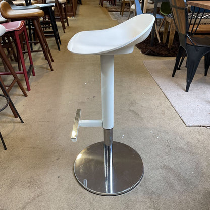 White Ikea Modern Barstool C STOOLS