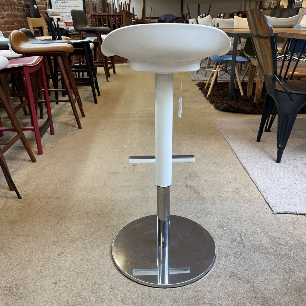 White Ikea Modern Barstool C STOOLS