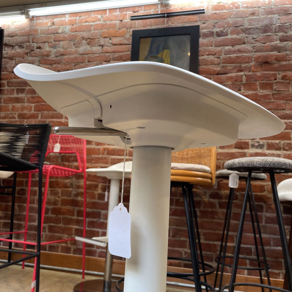 White Ikea Modern Barstool C STOOLS