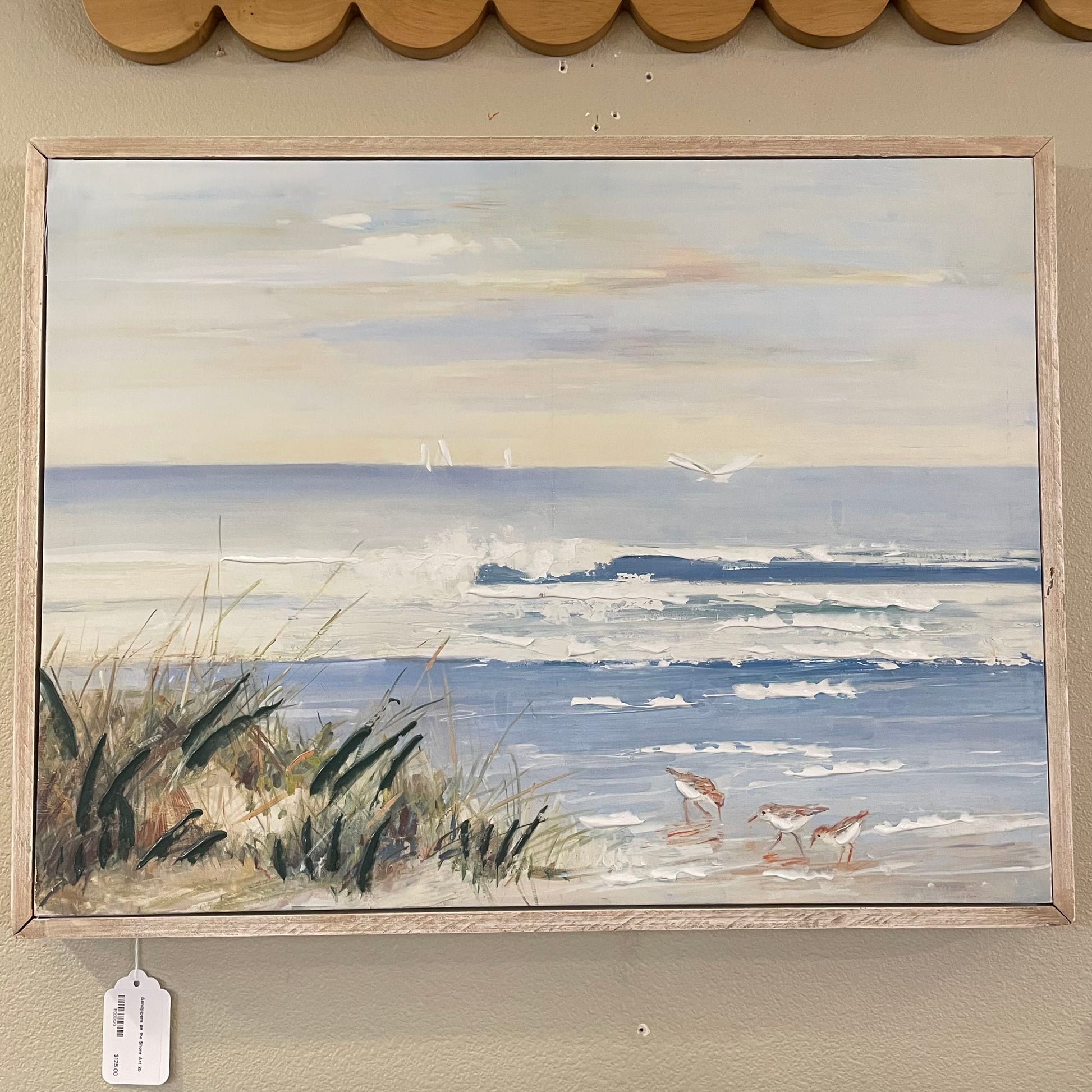 Sandpipers on the Shore Art ART