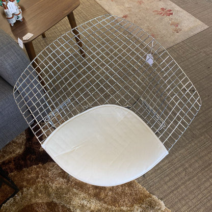 Metal Grid MCM Style Diamond Chair U ACCENT CHAIRS