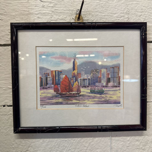 Victioria Harbour Numbered Print ART