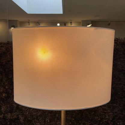 Black & Brass Double Bulb Table Lamp LAMPS