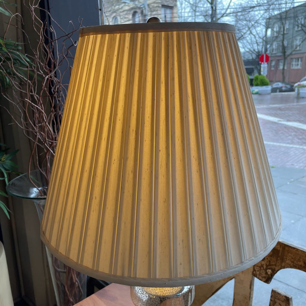 Silver Gold Crackle Table Lamp LAMPS