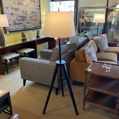 Black Tripod Floor Lamp LAMPS