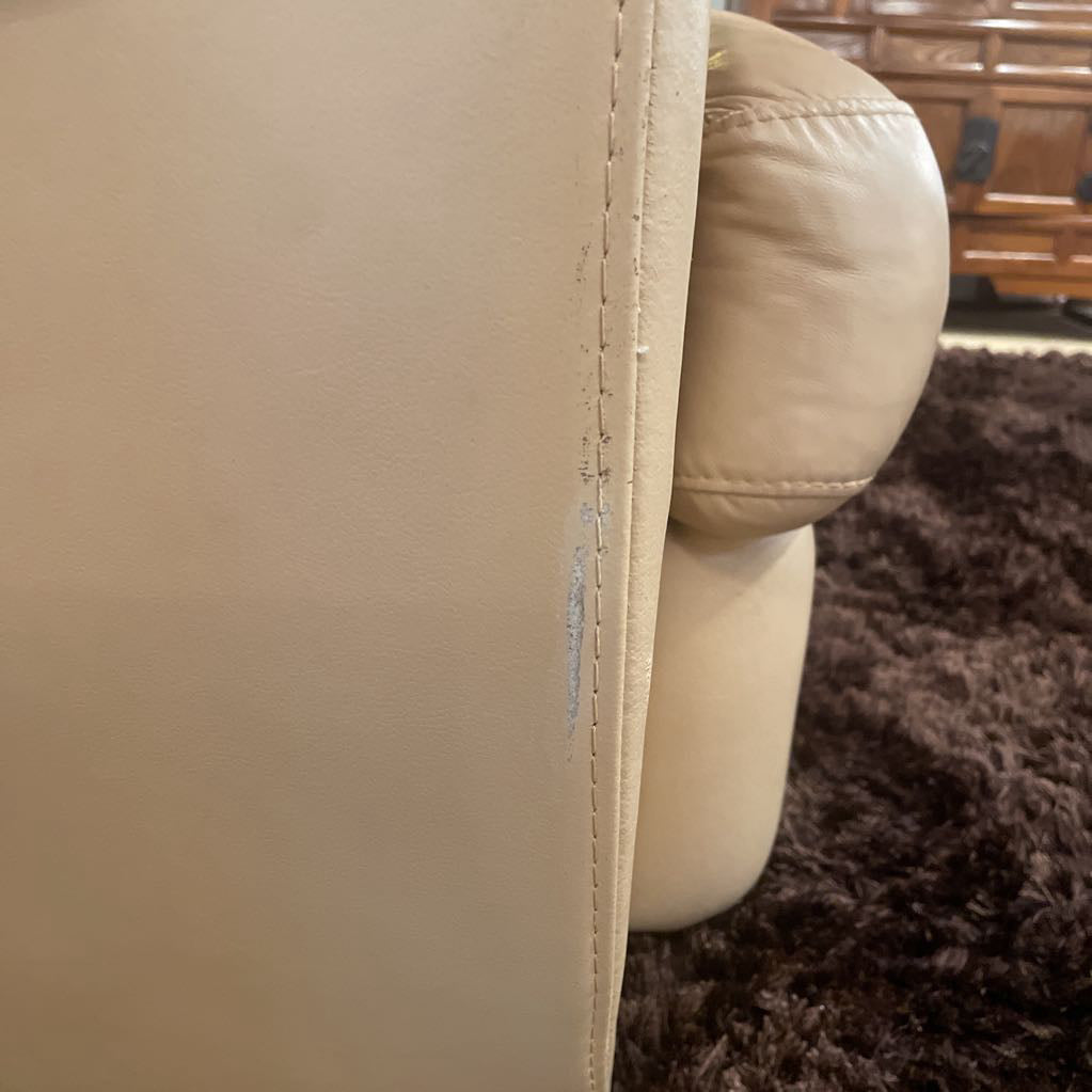 Tan Leather 3 Seat Sofa U SOFAS