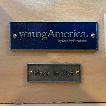 Black Provencial Style 3 Drawer Nightstand