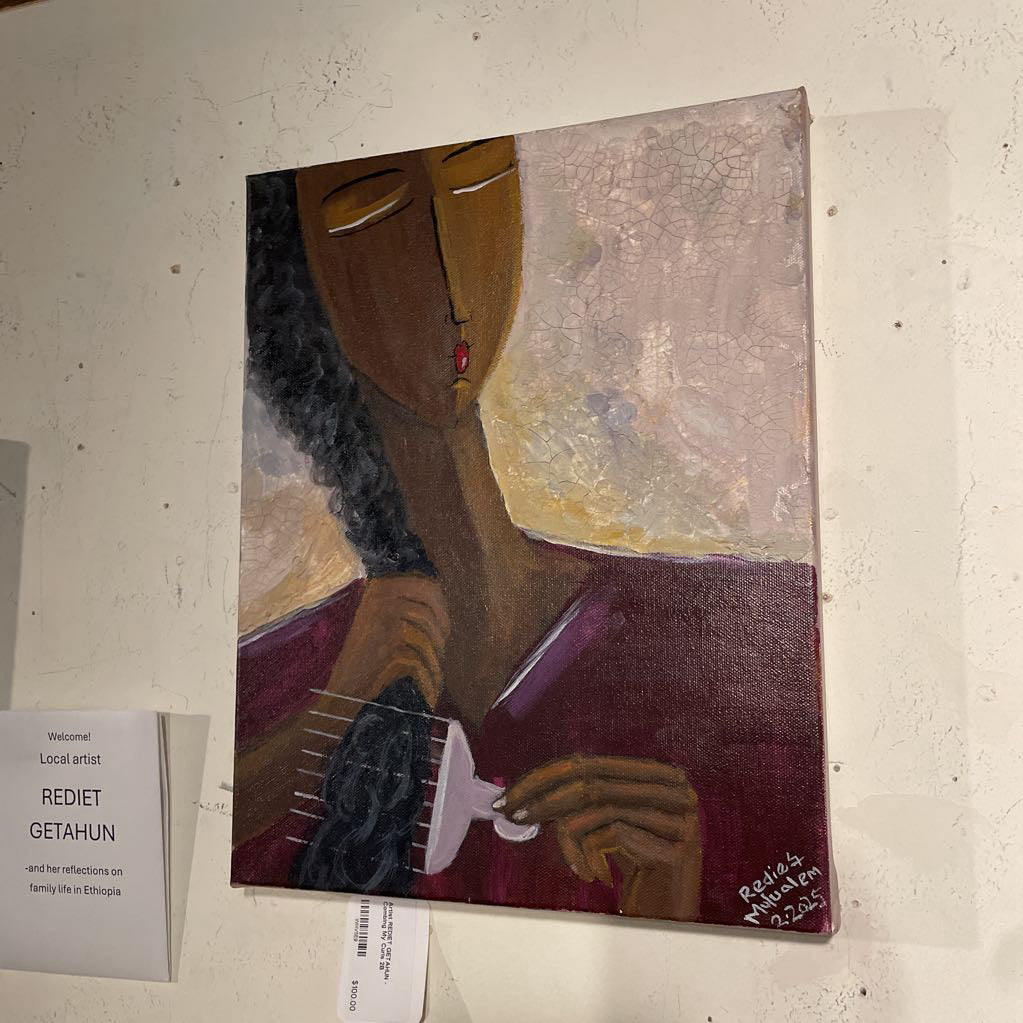 Artist: REDIET GETAHUN - Combing My Curls ART