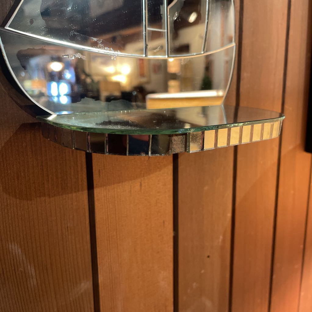 Mirrored Vintage Sailboat Bookend/Shelf SET OF 2 UNIQUE FINDS