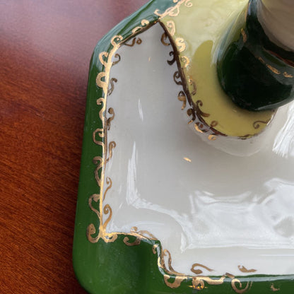Vintage Fabulously Creepy Elf Head Vintage Ashtray UNIQUE FINDS