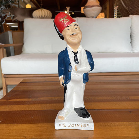 "I Joined" Injured After Wild Party Shriner Statue UNIQUE FINDS
