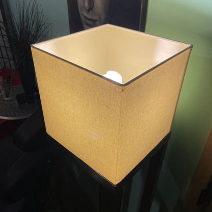 Silver Base Square Column Floor Lamp LAMPS