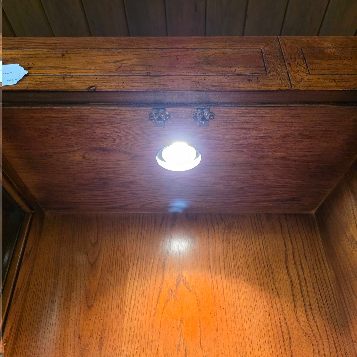 Henredon Glass Double Wide China Cabinet