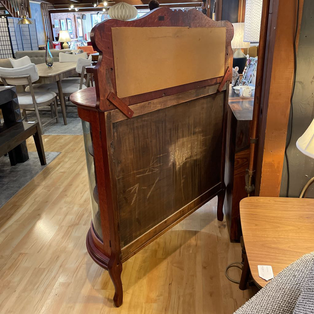 Quartersawn Warm Oak Vintage Cabinet w/ Mirror C CABINETS
